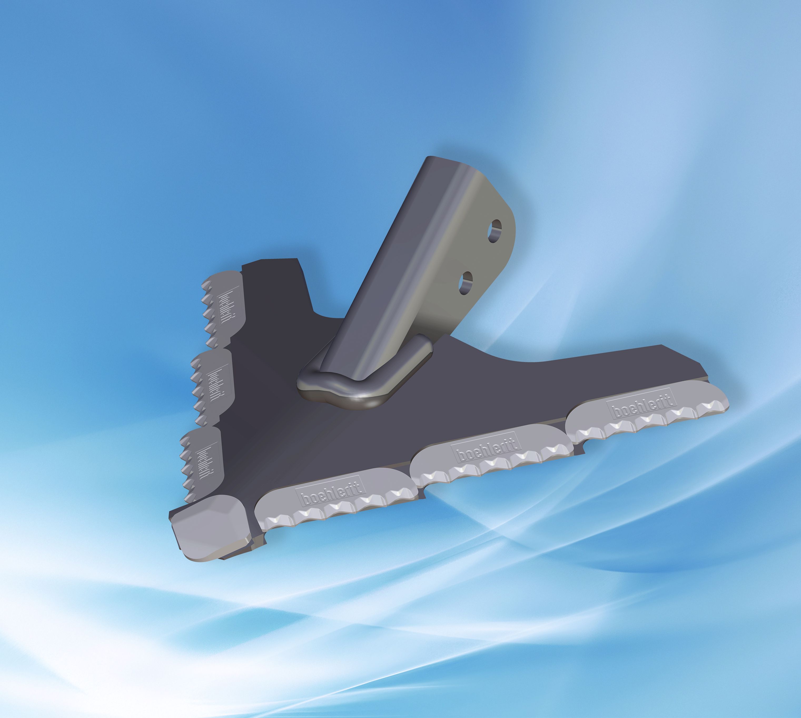 Carbide hoe blade Weed control